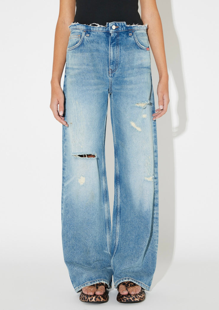 JEANS LOW USED BROKEN