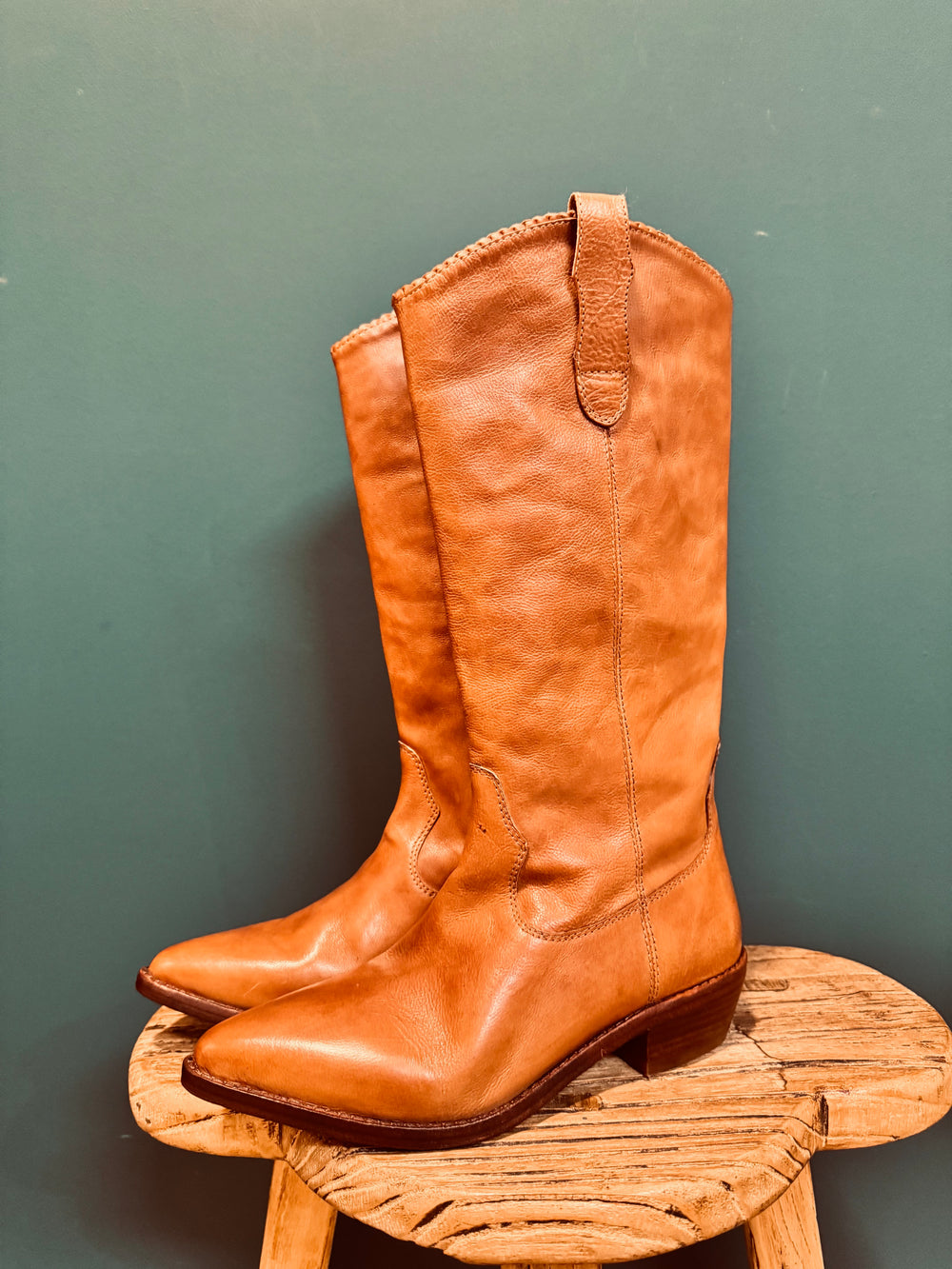 Texano medio cognac