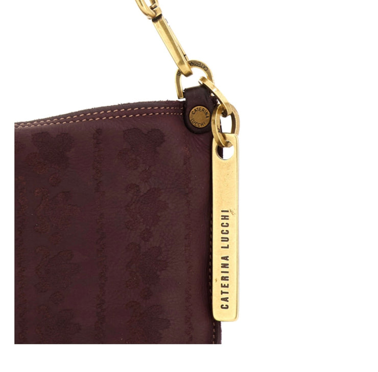 Pochette laserata testa moro