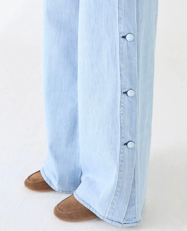 JEANS SPORTY WIDE LEG JAPAN DENIM SHAFT perlage