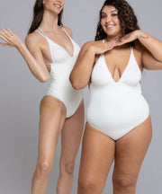 Costume intero bianco