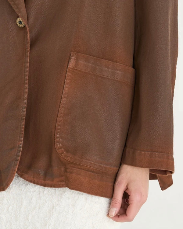 BLAZER OVER DRILL STRETCH shaft bruciato