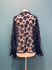Camicia pipistrello nera