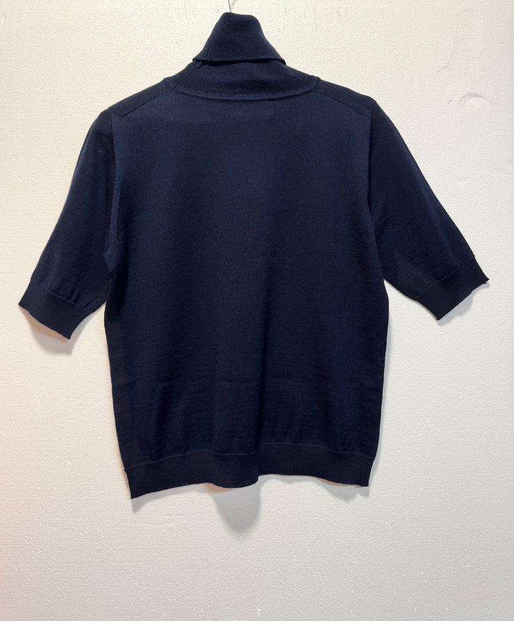 Dolcevita gomito blu