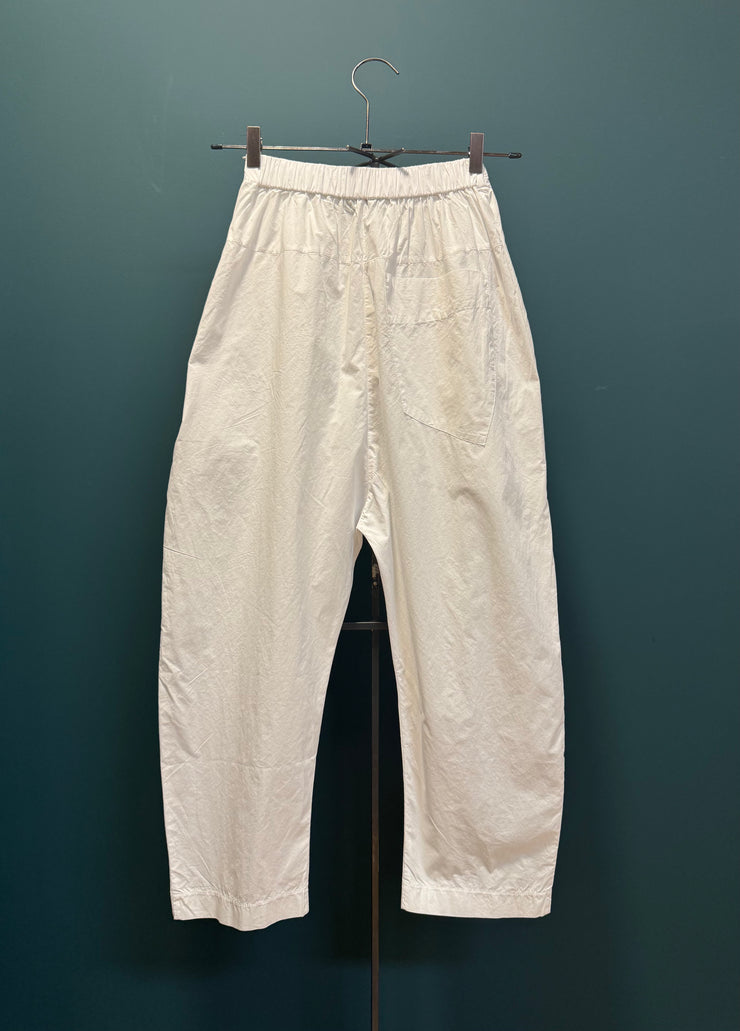Pantalone bianco baloon