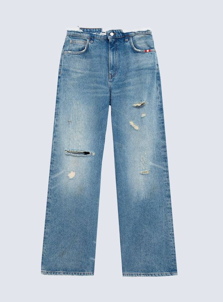 JEANS LOW USED BROKEN