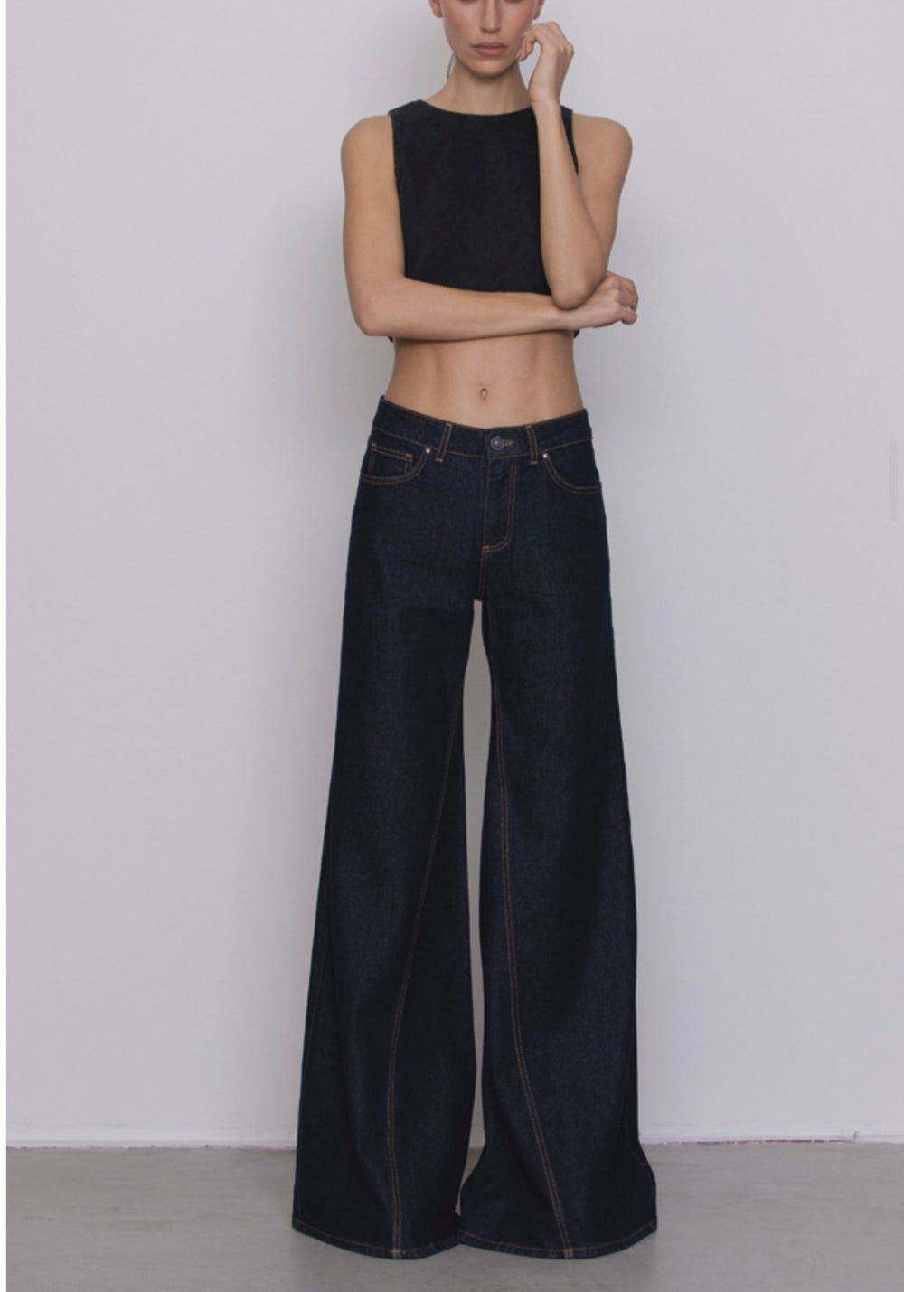Jeans  EOS  in denim scuro GOD SAVE DENIM