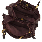 Borsa shopping piccola Clara testa moro in pelle