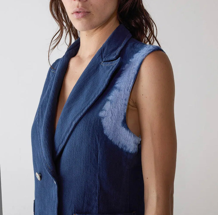 GILET BLAZER JAPAN DENIM