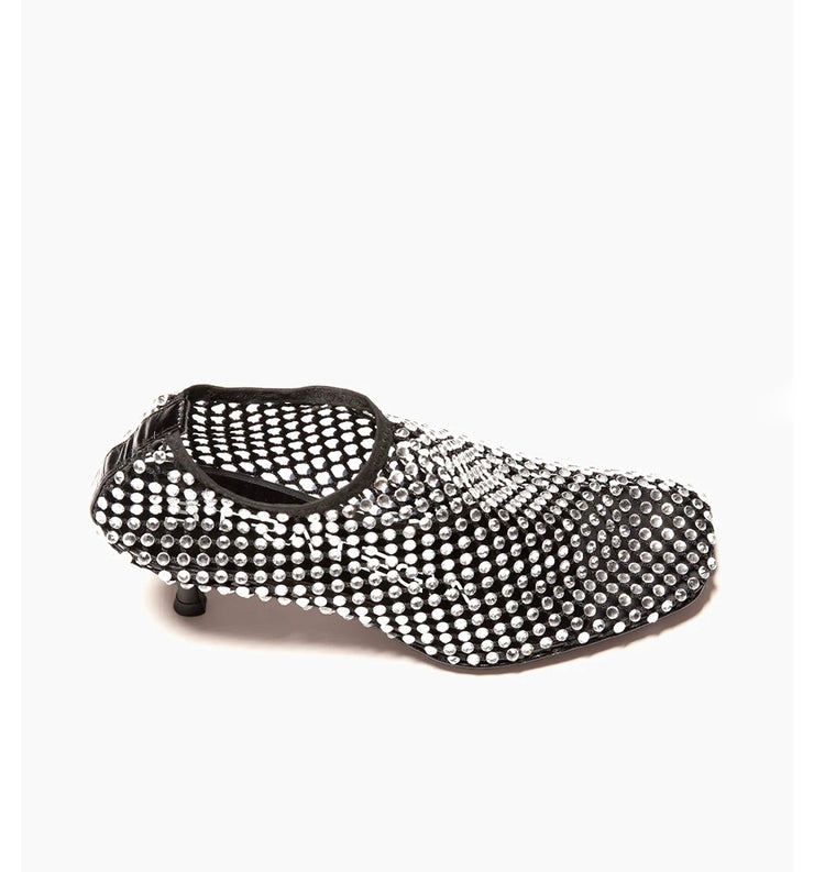 Jewels Scarpa Nera Cry All Over Strass