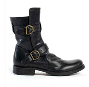 Stivale 2 fibbie nero Fiorentini+Baker