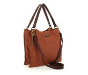 Borsa shopping Clara bruciato in pelle