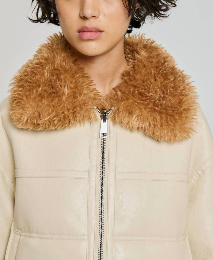 GIACCA REVERSIBILE AVORIO OOF WEAR