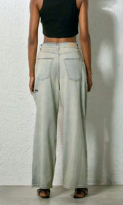Jeans golden con rotture