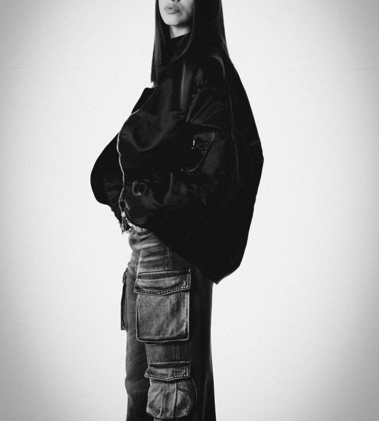Jeans Jenna cargo black