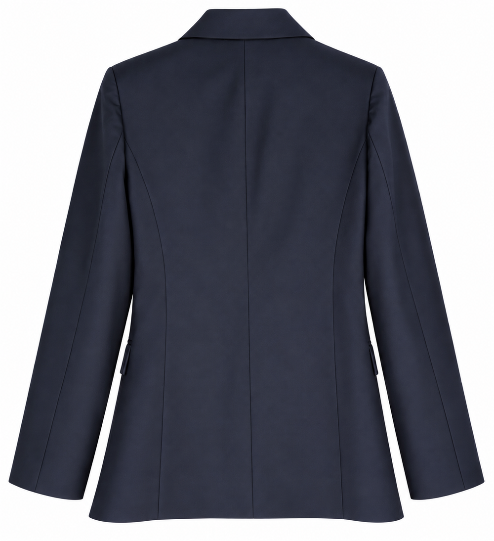 Blazer sartoriale doppiopetto blu – Made in Italy