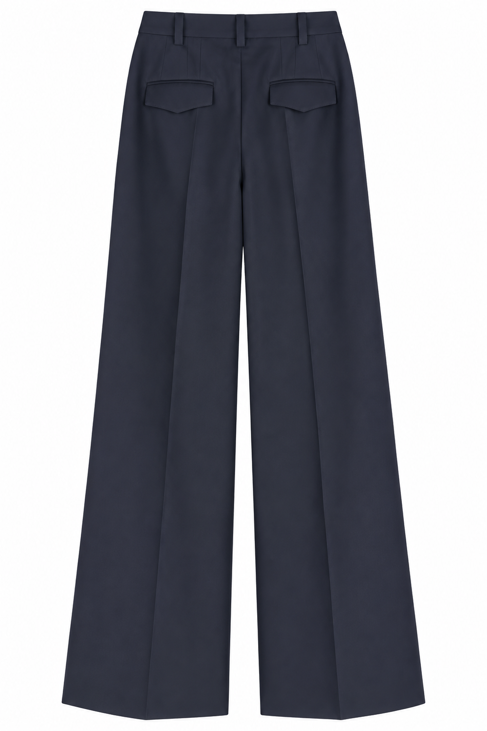 Pantalone palazzo sartoriale blu – Made in Italy