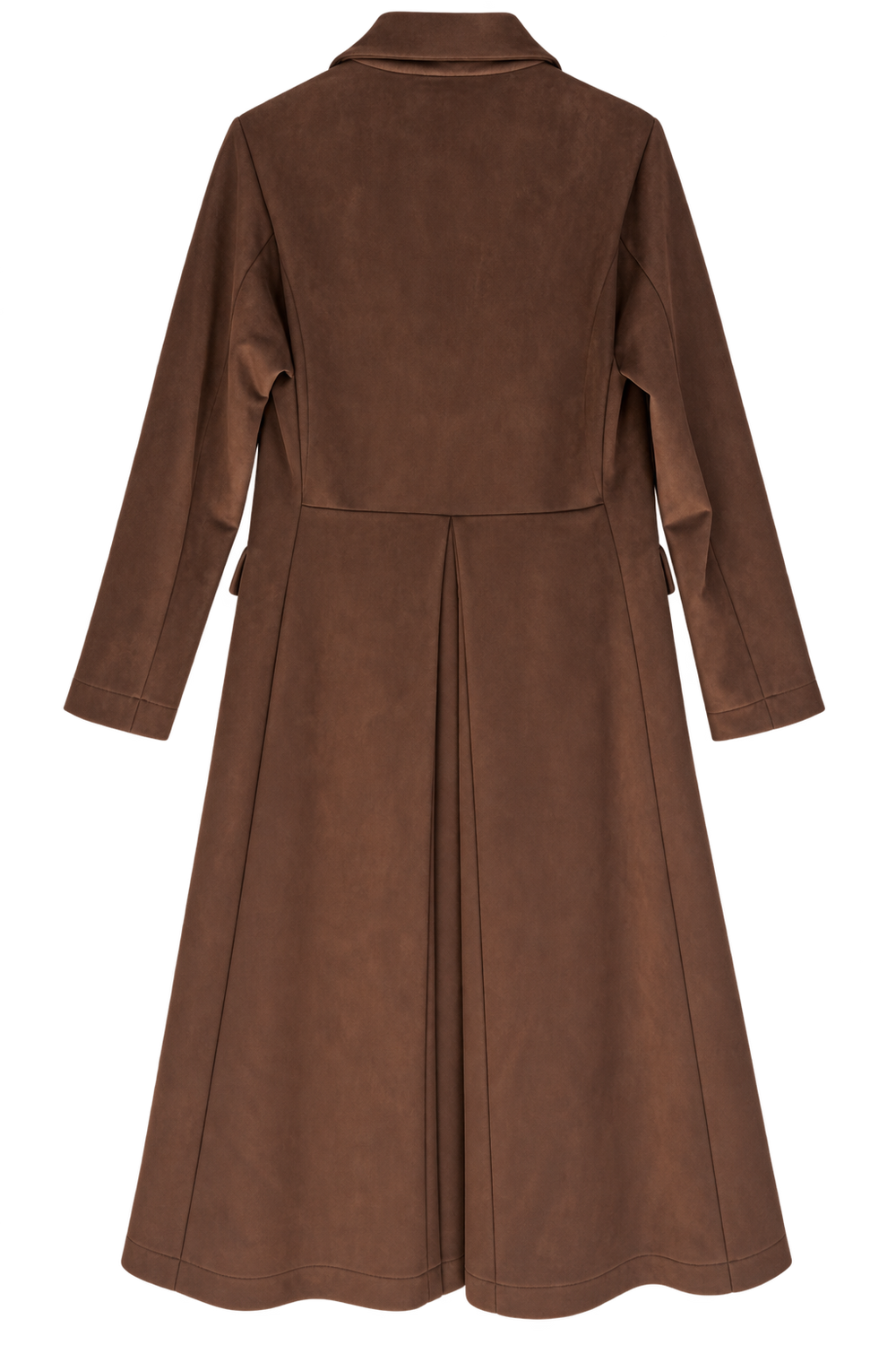 Cappotto lungo sartoriale marrone