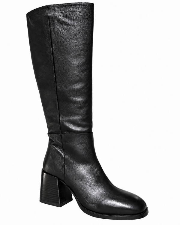 Stivale Vienna in pelle nera – Zolfo