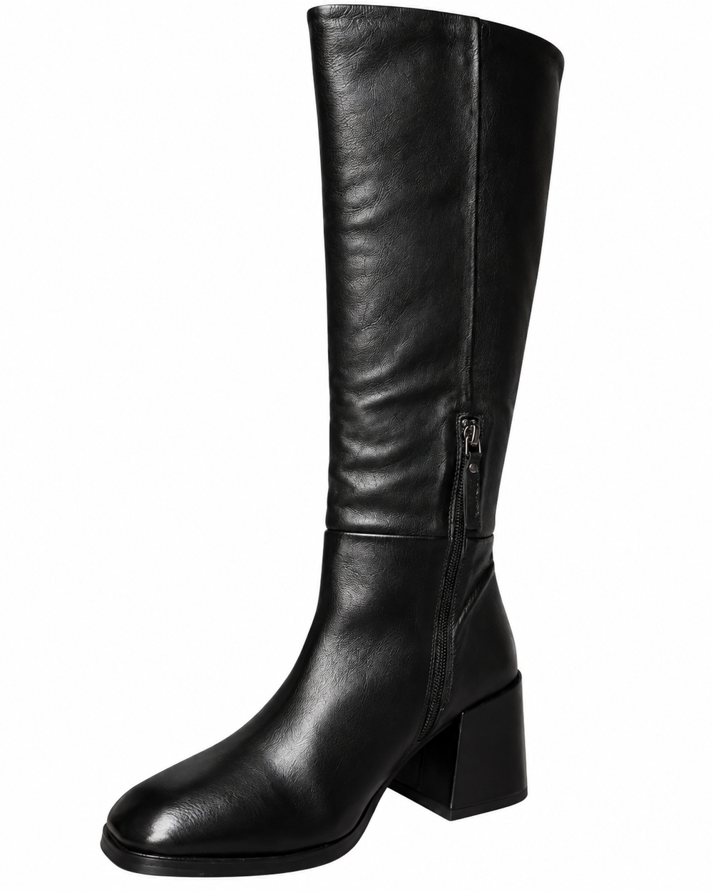 Stivale Vienna in pelle nera – Zolfo