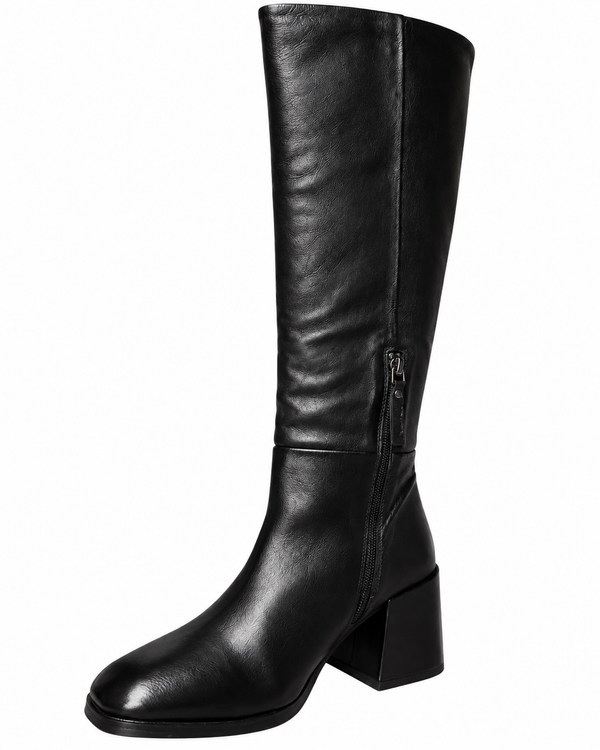 Stivale Vienna in pelle nera – Zolfo