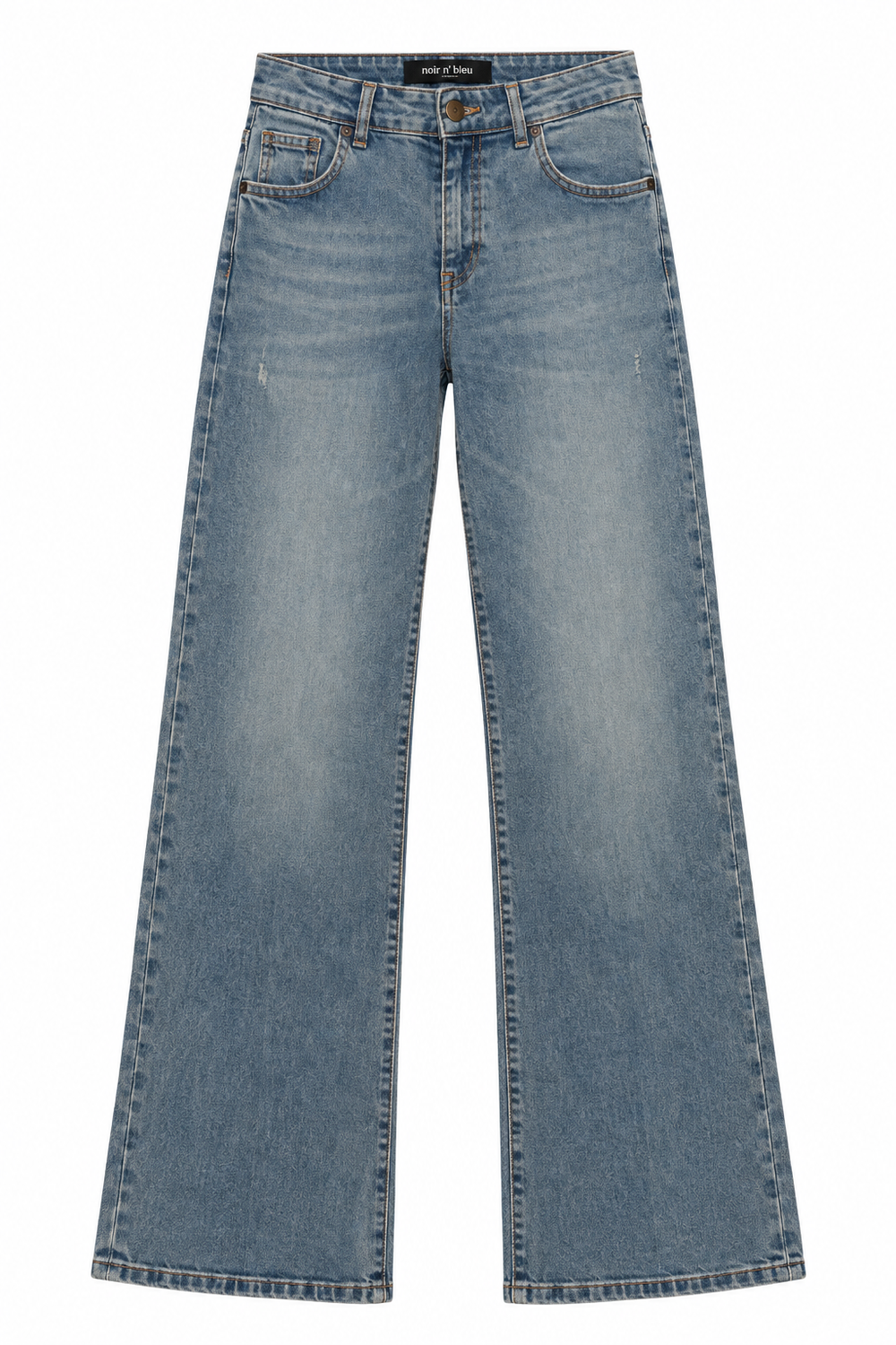 Jeans Ariane Palazzo – Noir and Bleu