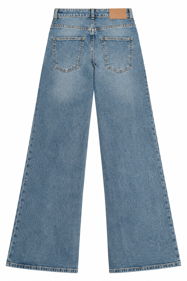 Jeans Ariane Palazzo – Noir and Bleu