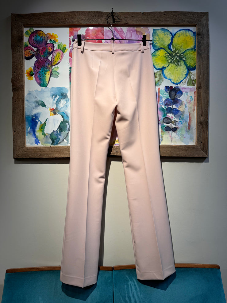 Pantalone tessuto tecnico cipria
