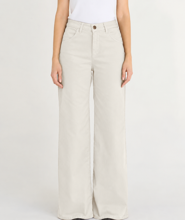 Pantalone Five Gabardina Warm Panna – Shaft