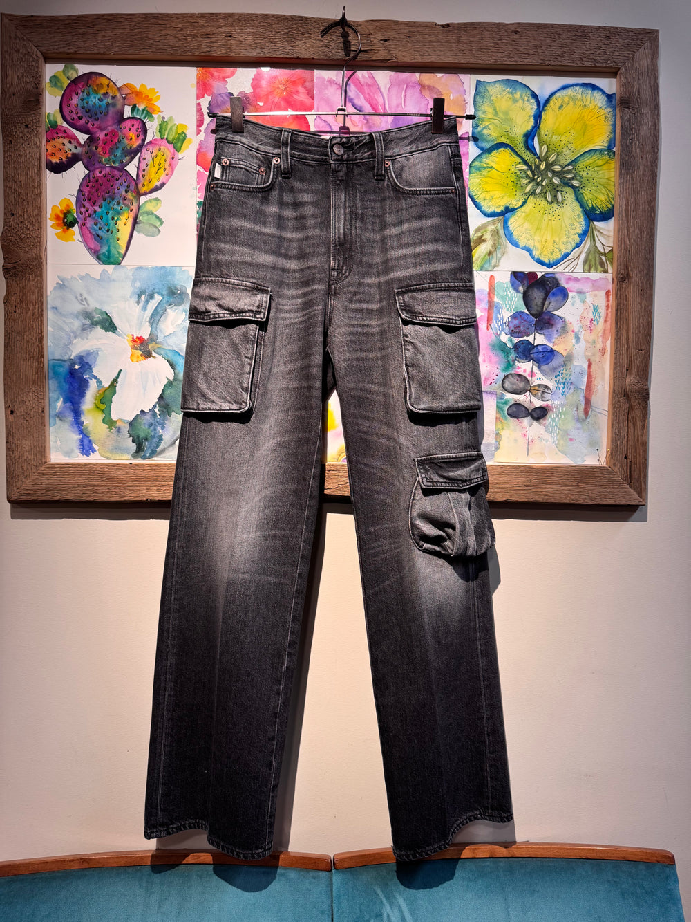 Jeans Jenna cargo black