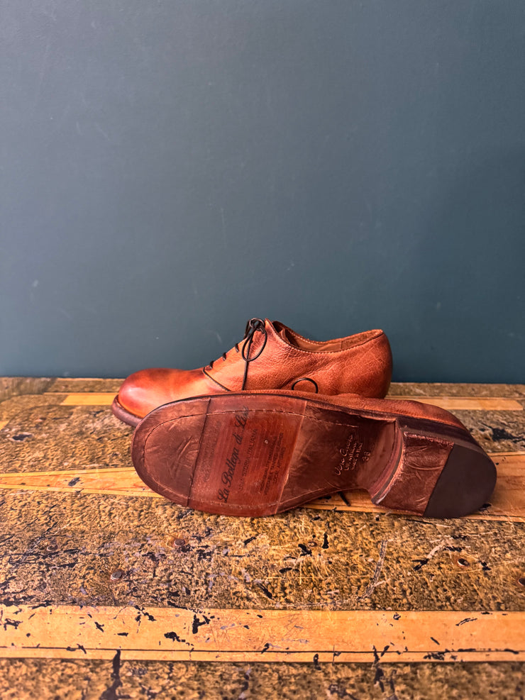 Scarpa Stringata cognac