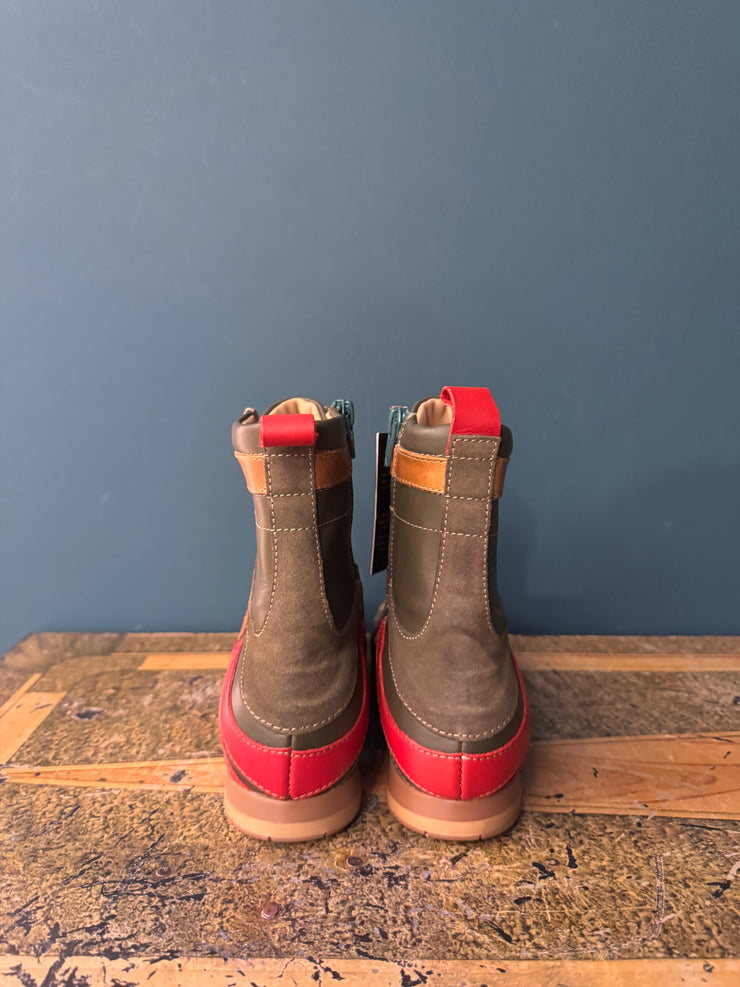 Sneakers stivaletto Kamo-Gutsu 106 verde militare
