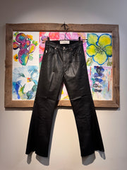 Jeans Ingrid nero spalmato