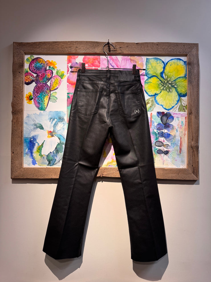 Jeans Ingrid nero spalmato