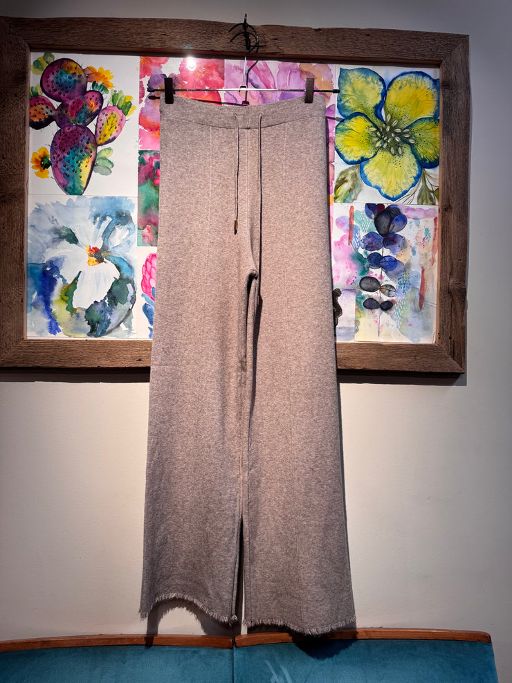 Pantalone tuta beige