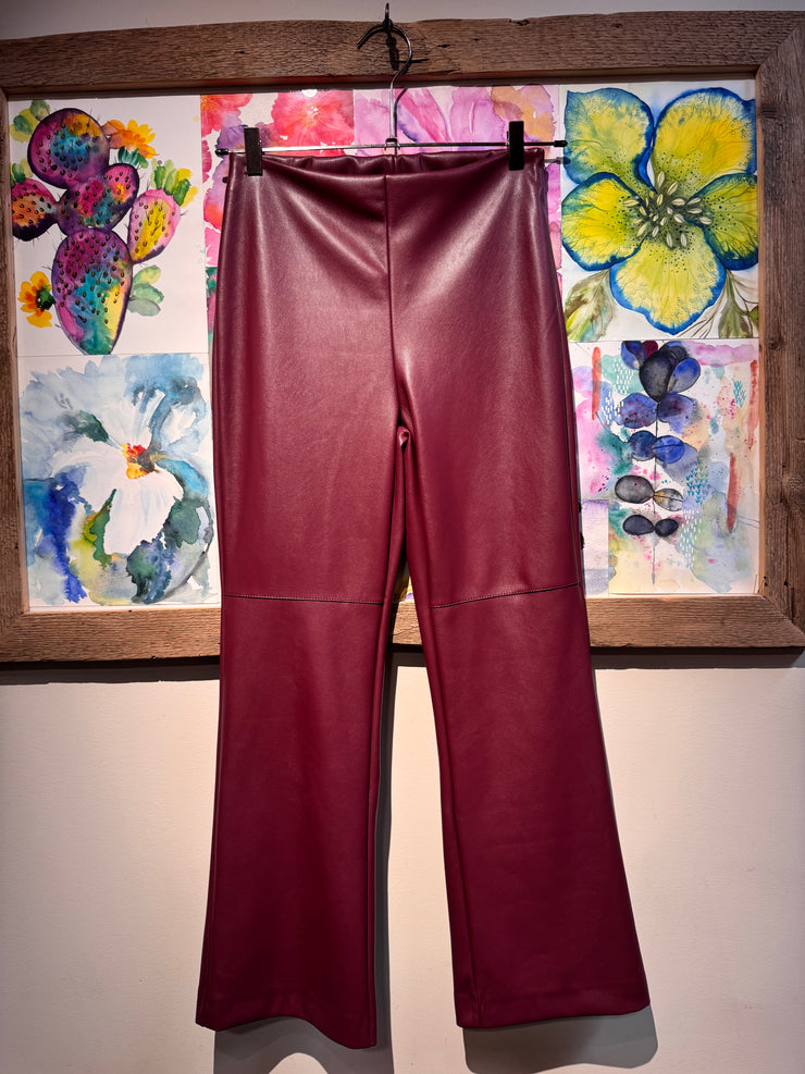 Pantalone eco bordeaux mousse
