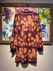 Abito maglia fantasia