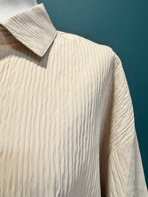 Camicia giacca beige