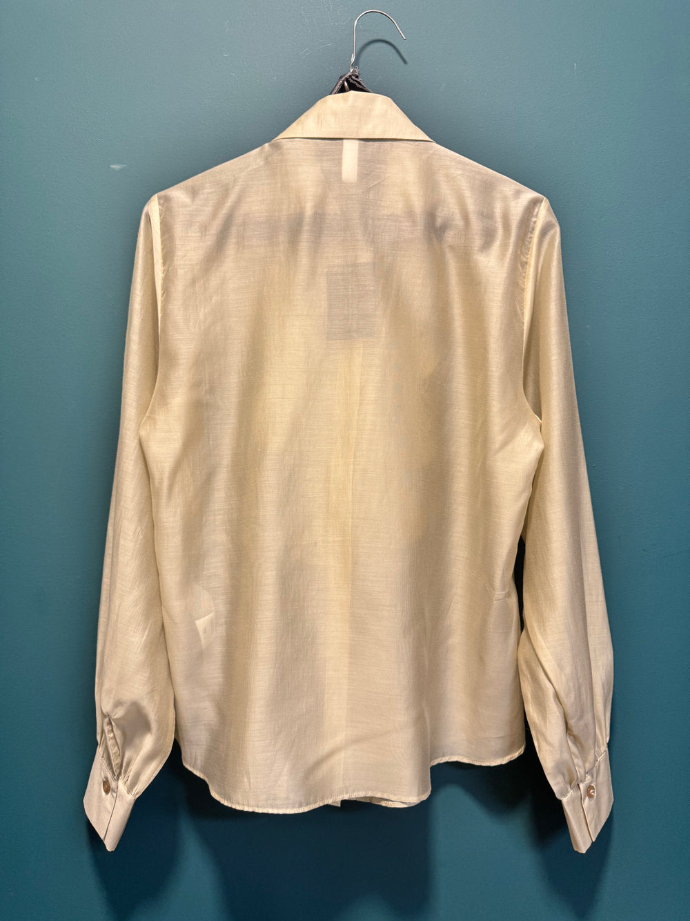Camicia con volant sand