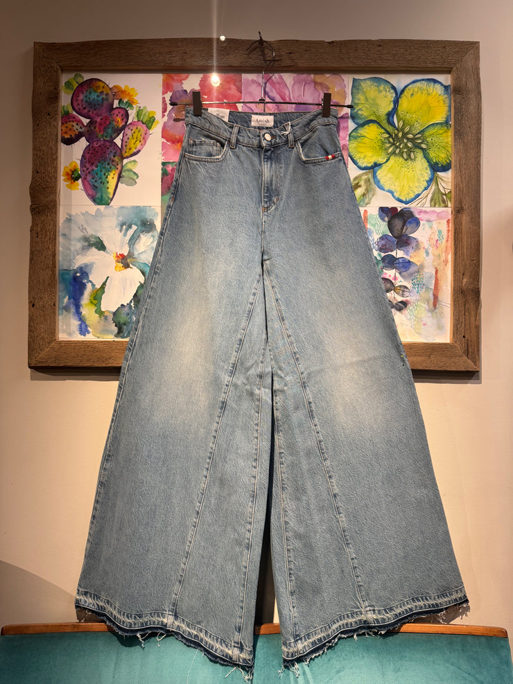Jeans super flare medio