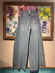 Jeans super flare medio