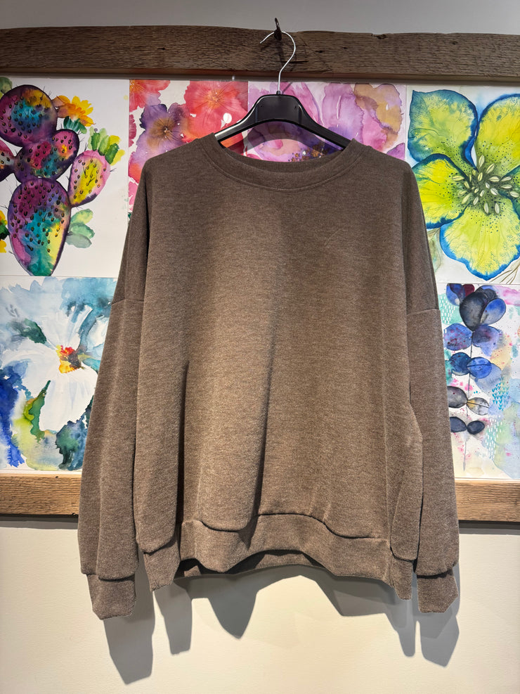 Maglia felpa fango