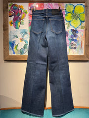 Jeans palazzo scuro (+) people