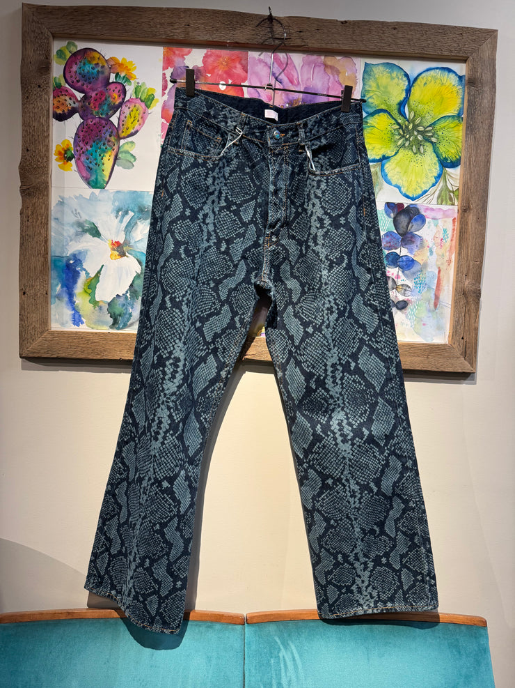 Jeans Daria pitone blu