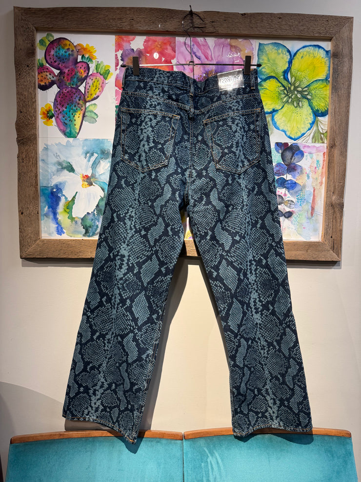 Jeans Daria pitone blu