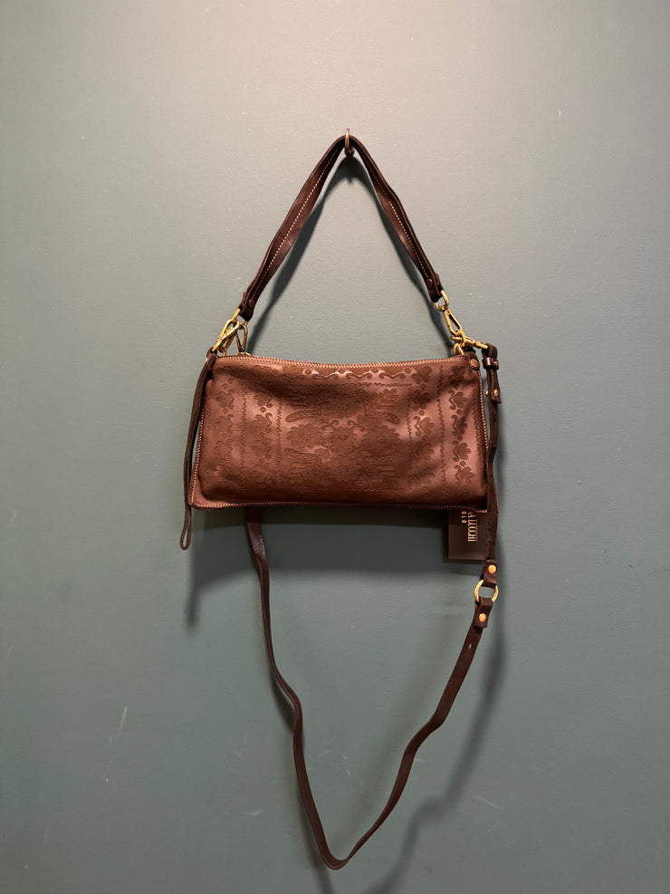 Pochette laserata testa moro