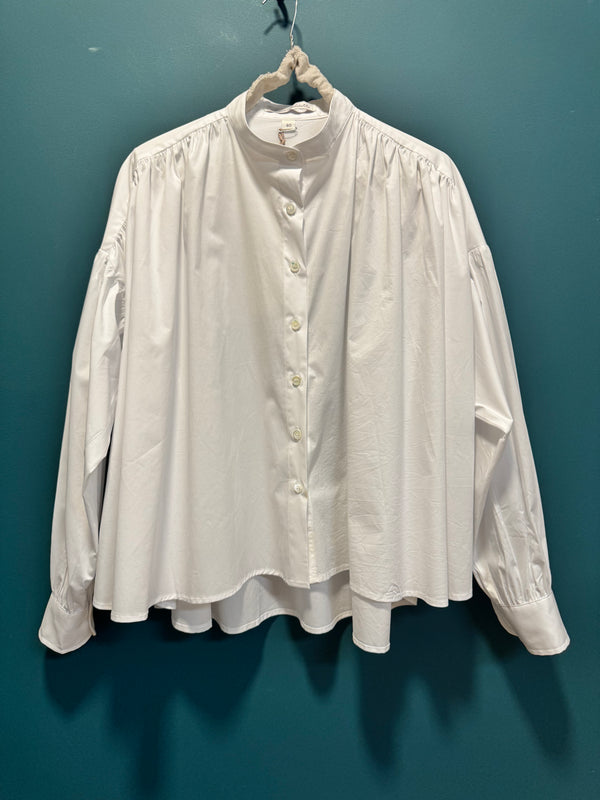 Camicia ampia bianca Corea