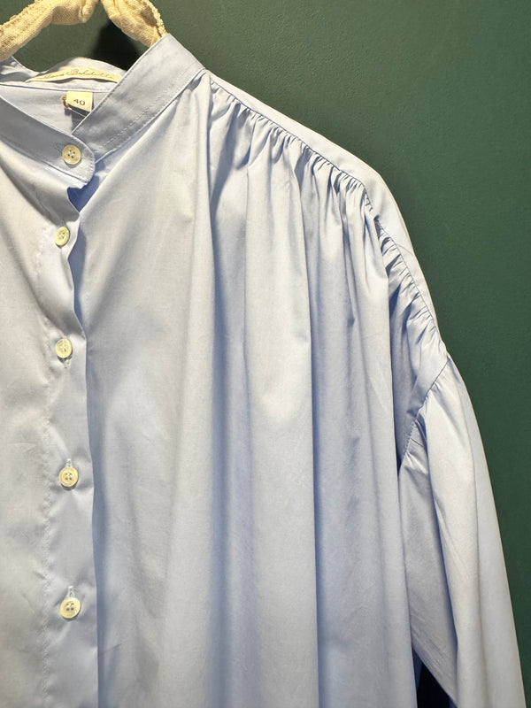 Camicia ampia azzurro Corea