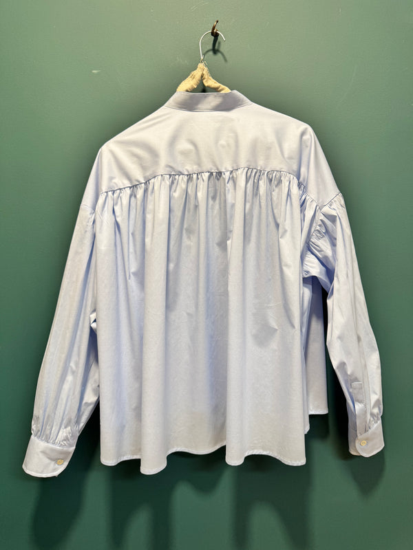Camicia ampia azzurro Corea