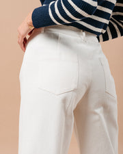 Pantalone Maurice bianco